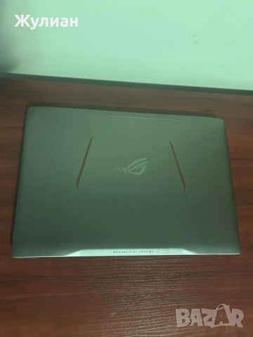 Геймърски лаптоп ASUS ROG Strix GL502V – GTX 1060 6GB