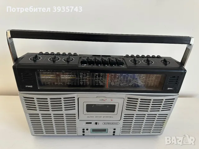 Supersonic 441 LCD Switzerland , снимка 4 - Радиокасетофони, транзистори - 56650737