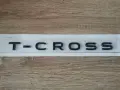 черен надпис Volkswagen T-Cross, снимка 3