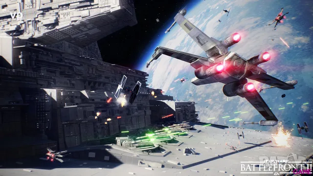 Star Wars Battlefront II Игра за двама и повече-Блу Рей диск в перфектно състояние за PlayStation 5