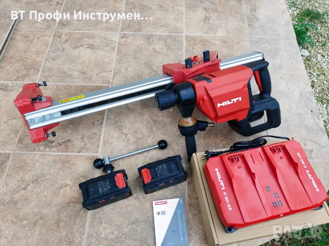 Hilti DD 150 U - 22 / Nuron + DD ST - 22 - Акумулаторна диамантено пробивна машина 