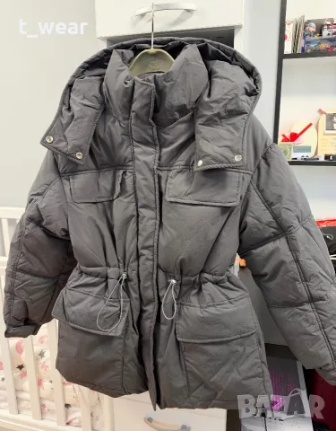 Дамско зимно яке Bershka , снимка 2 - Якета - 56609971