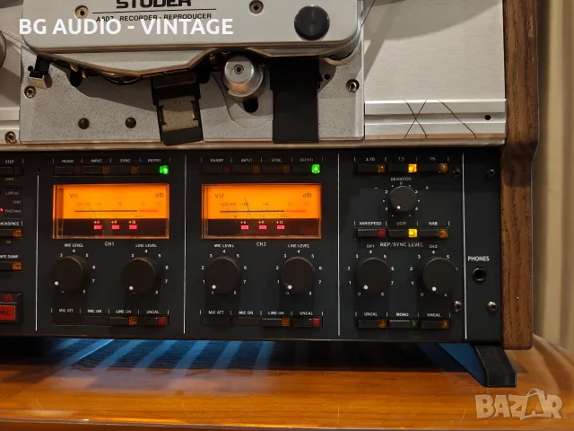 Studer A807 ролков магнетофон, снимка 3 - Декове - 56617817