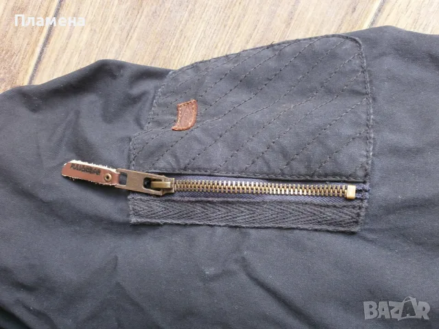 М Нова Мъжка Парка с Голяма Пухена Качулка Pull & Bear, снимка 7 - Якета - 56557539