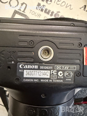 Фотоапарат DSLR Canon EOS 600D, снимка 3 - Фотоапарати - 56735598