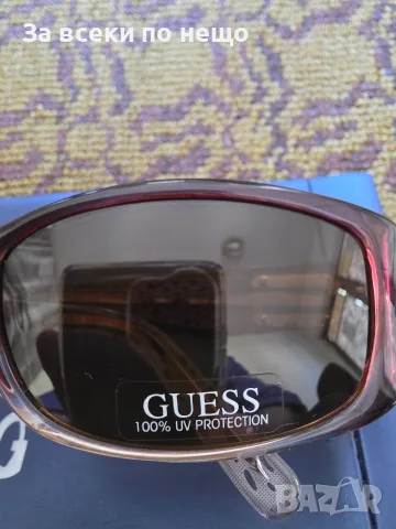 Дамски слънчеви очила GUESS 100 UV, снимка 5 - Слънчеви и диоптрични очила - 56624020