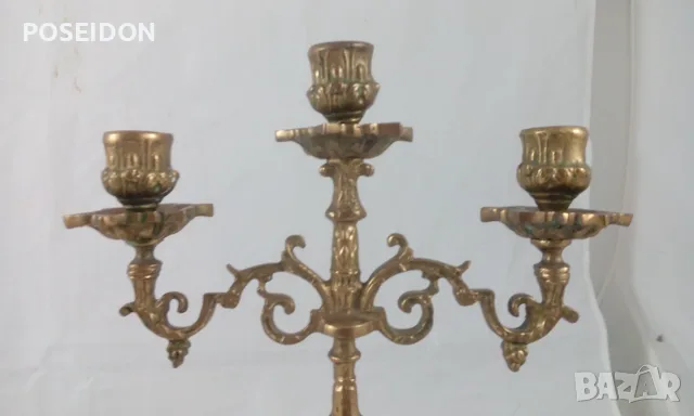 СВЕЩНИК СВЕЩНИЦИ, снимка 6 - Антикварни и старинни предмети - 56575301