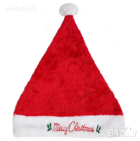 Коледна шапка MERRY CHRISTMAS 39 см 