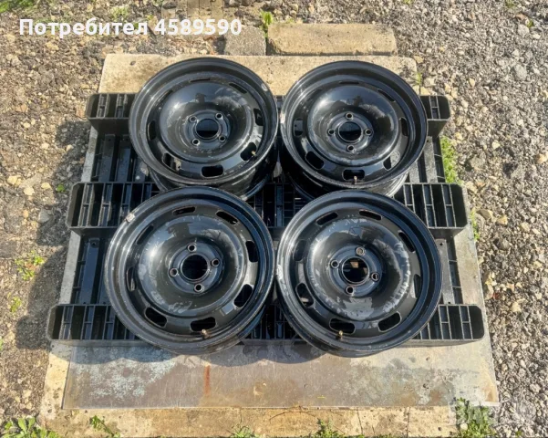 4бр.Оригинални джанти 15" 4x108 за Citroen Berlingo,C3,C4,Peugeot Partner,208,2008,Opel Crossland