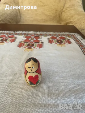 Дървени матрьошки - 5 бр., снимка 5 - Антикварни и старинни предмети - 56635525