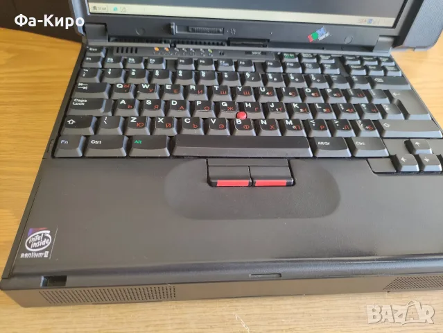 Ретро лаптоп IBM thinkpad 380z, снимка 7 - Лаптопи за дома - 56626751
