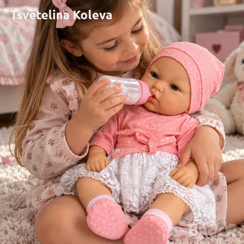 Говореща кукла бебе с аксесоар шише , снимка 4 - Кукли - 56733413