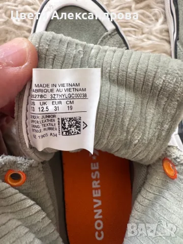 Кецове”CONVERS”, снимка 6 - Детски гуменки - 56638909