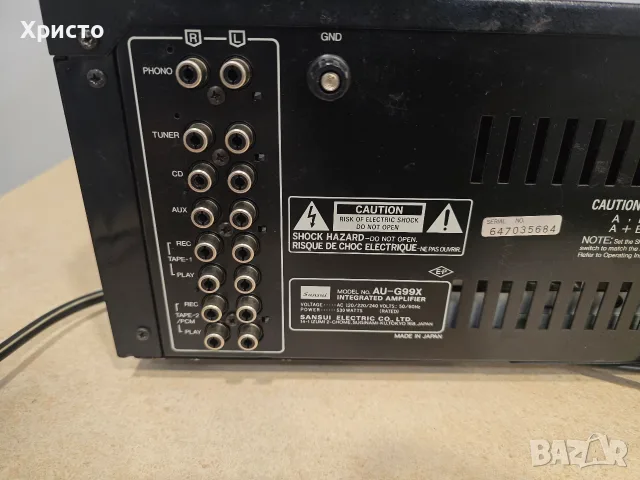 🔥🔊 Sansui AU-G99X 🔊🔥, снимка 9 - Ресийвъри, усилватели, смесителни пултове - 56665334