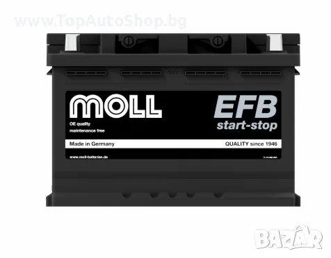 Акумулатор MOLL Start-Stop EFB 12V 74AH 720A