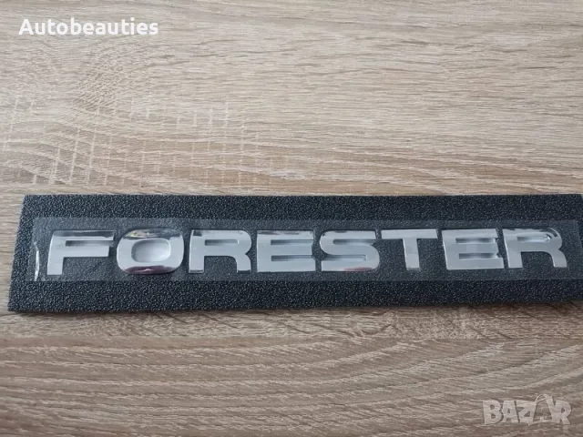 Subaru Forester Субару Форестър емблема лого надпис