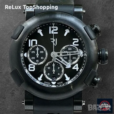 RJ Romain Jerome Arraw Chronograph Black Ceramic 45mm – Чисто нов, Full Set
