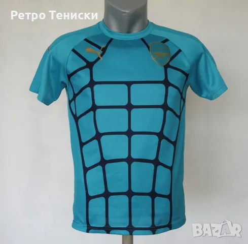 Тениска на Арсенал • тренировъчен модел • PUMA • синьо • размер XL • Деца