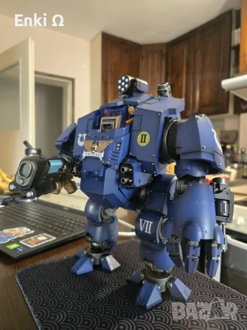 JoyToy Warhammer 40K Ultramarines Redemptor Dreadnought Tyleas, снимка 10 - Колекции - 56584576