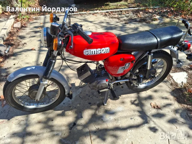 симсон s 51в   с документи, снимка 2 - Мотоциклети и мототехника - 56597942