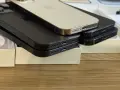 Бартер iPhone 14 Pro 128 256gb black gold 100%, снимка 4