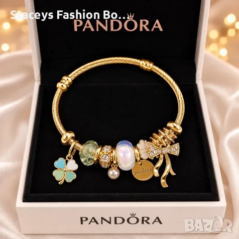 Гривни тип Pandora, снимка 2 - Гривни - 56747832