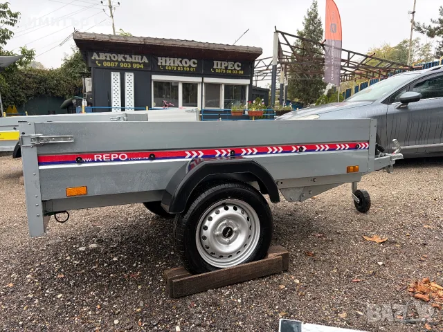 Туристическо, самосвално ремарке REPO DRS до 750kg.