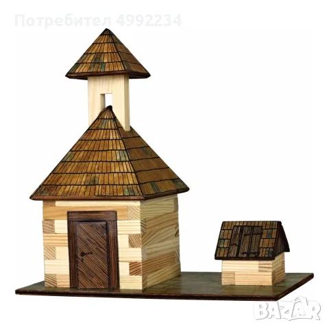 дървени конструктори HOBBY KIT с лепене, снимка 4 - Конструктори - 56686222