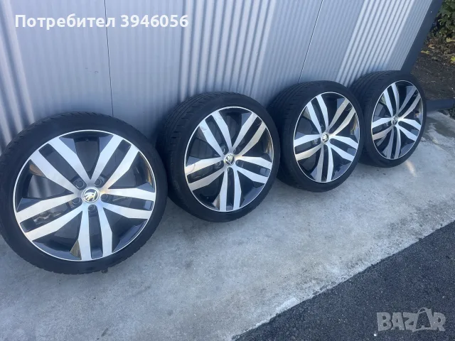 5х100-17 Шкода Фолксваген , снимка 2 - Гуми и джанти - 56572815