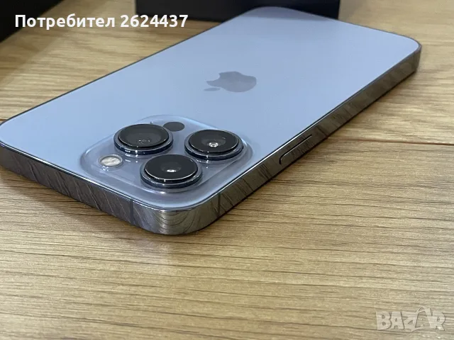 Бартер iPhone 13 Pro 128gb blue 100%, снимка 5 - Apple iPhone - 56575556