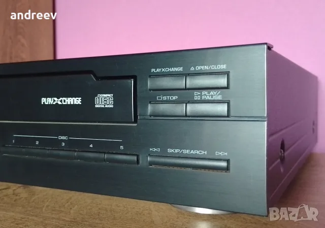 Yamaha CDC-555 CD чейнджър, снимка 5 - Аудиосистеми - 56624476