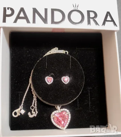 Комплект бижута Pandora, снимка 4 - Бижутерийни комплекти - 56552821