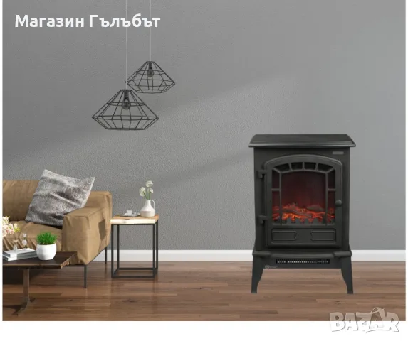 Електрическа камина, 2000W, снимка 3 - Камини - 56586063