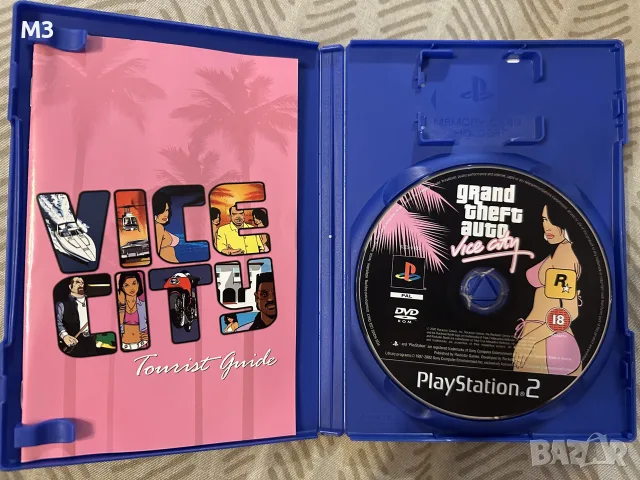 GTA Vice City PS2 с книжка, снимка 3 - Игри за PlayStation - 56744757