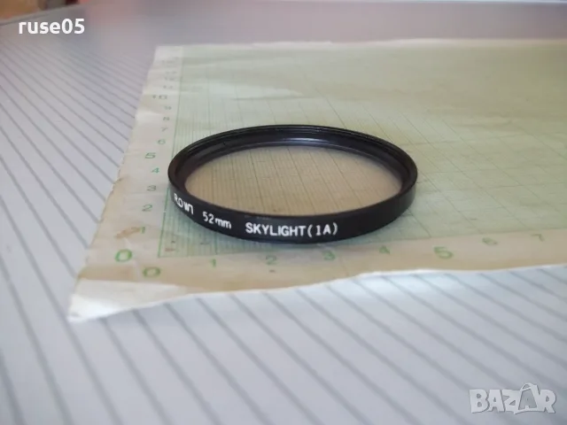 Филтър "Rowi Skylight 1A 52mm" за обектив, снимка 2 - Обективи и филтри - 56647002