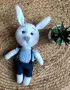 Плетено зайче момченце, снимка 4