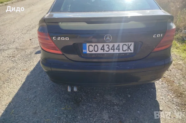 Mercedes c200 cdi ЧЕРЕН МЕТАЛИК, снимка 4 - Автомобили и джипове - 56646758