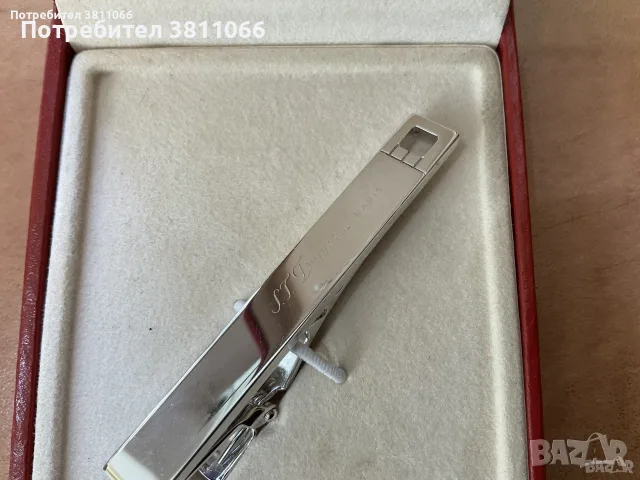 S.T. Dupont Paris Tie Clip, снимка 5 - Други - 56655149
