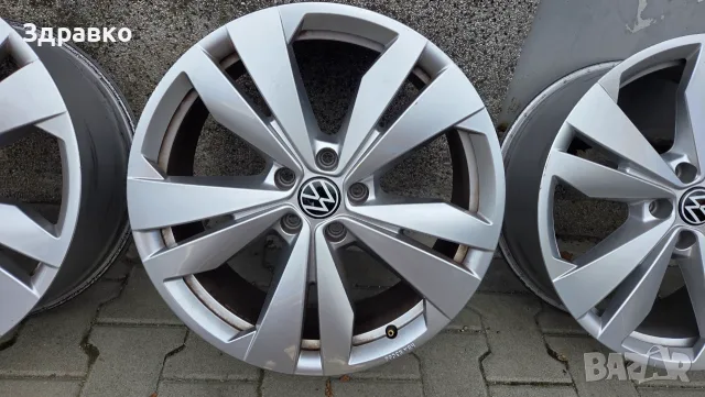 19 VW Джанти 5х112, снимка 5 - Гуми и джанти - 56625202