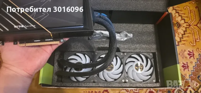 AORUS GeForce RTX™ 5080 XTREME WATERFORCE 16G., снимка 3 - Видеокарти - 56726349