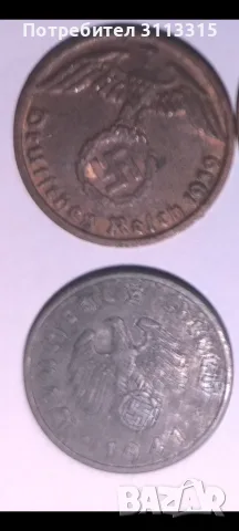 Монети пфенинг Reichspfennig