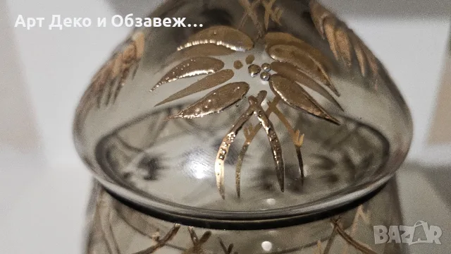 Винтидж бонбониера с капак, снимка 3 - Декорация за дома - 56570852