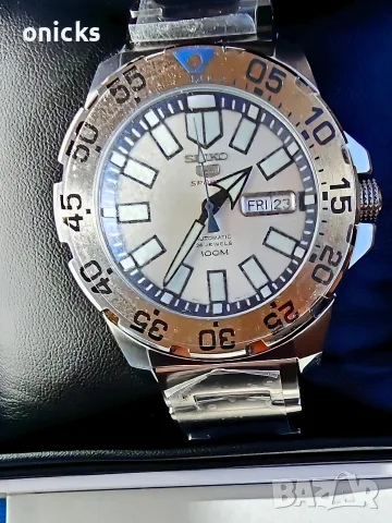 Seiko 5 Sport, “Baby Snow Monster” SRP481K1