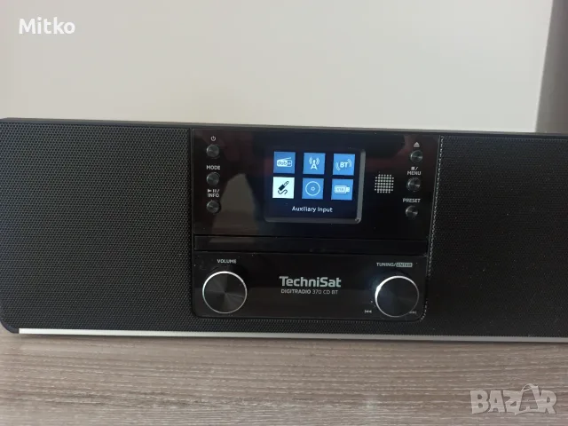 Радио TechniSat 370 CD Bluetooth, DAB +, FM  , снимка 2 - Bluetooth тонколони - 56595145