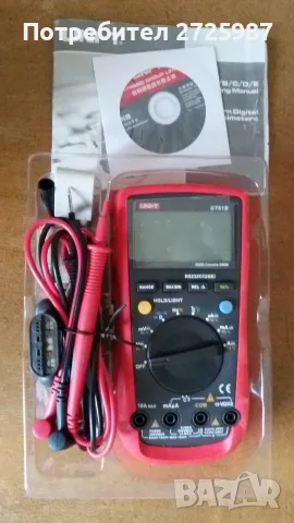 Продавам мултиметър Uni T61B , снимка 2 - Измервателни инструменти - 56624273