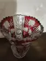 Ваза чешки кристал Бохемия, снимка 5