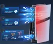 Интелигентен охлаждащ вентилатор IINE за PS5 Pro (Disc & Digital), снимка 5