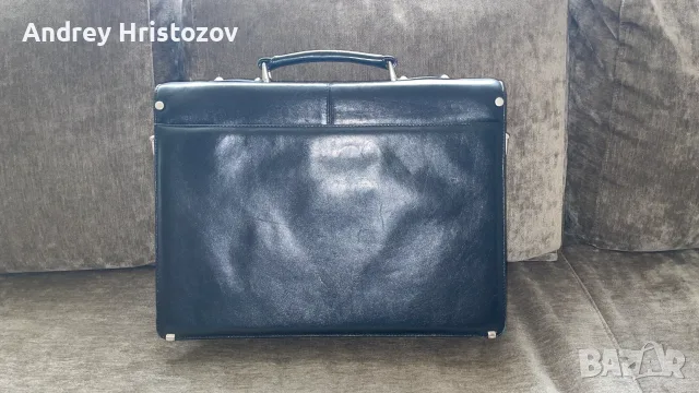 Кожена чанта за документи, снимка 2 - Чанти - 56652415