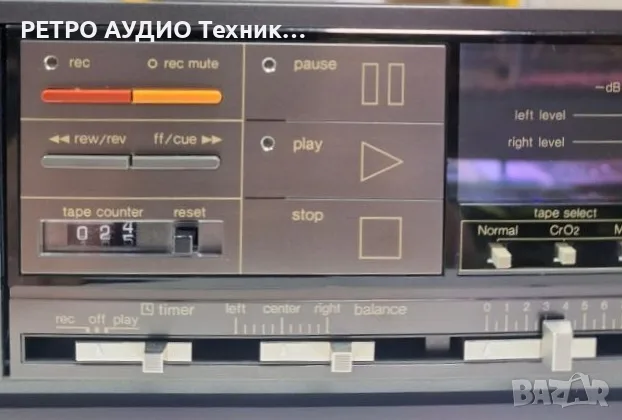 Касетен дек Technics RS-B40                                                                         , снимка 6 - Декове - 56556079