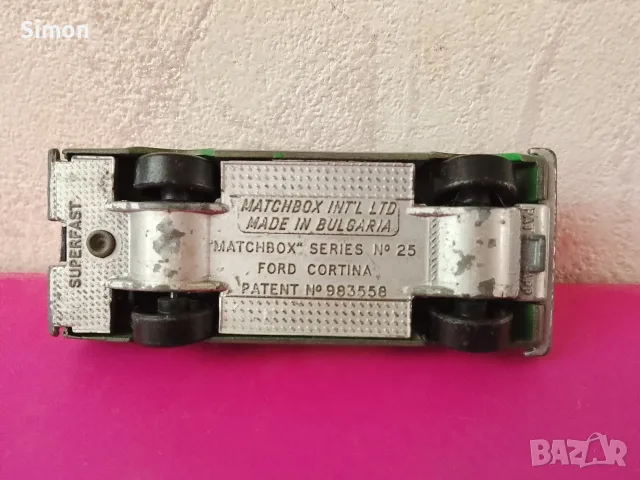 Ретро Matchbox Superfast Made in Bulgaria, снимка 11 - Колекции - 56599028